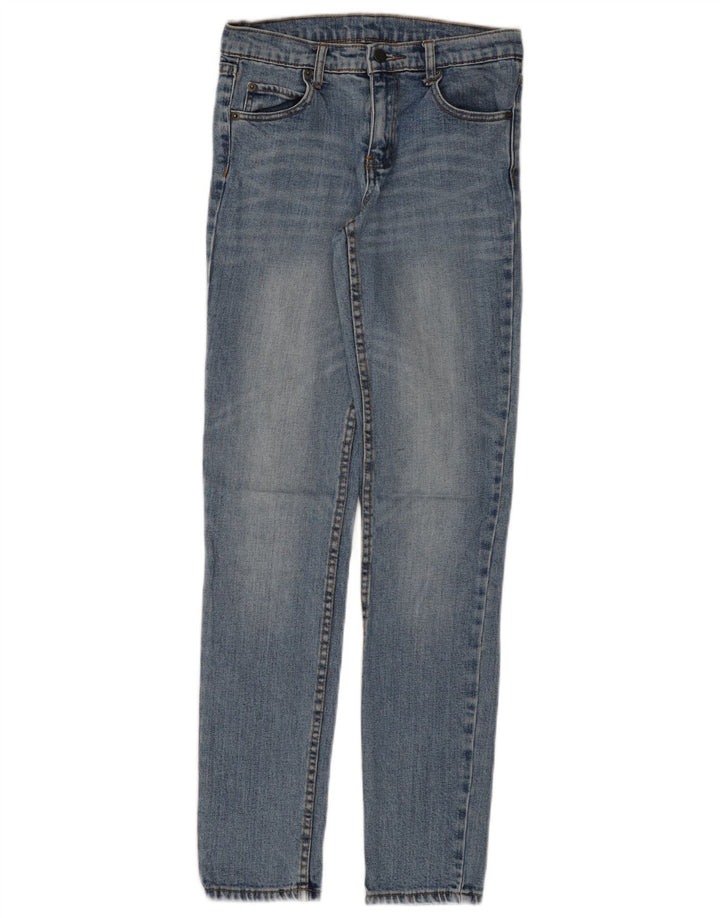 CHEAP MONDAY Mens Slim Jeans W28 L32 Algodão Azul