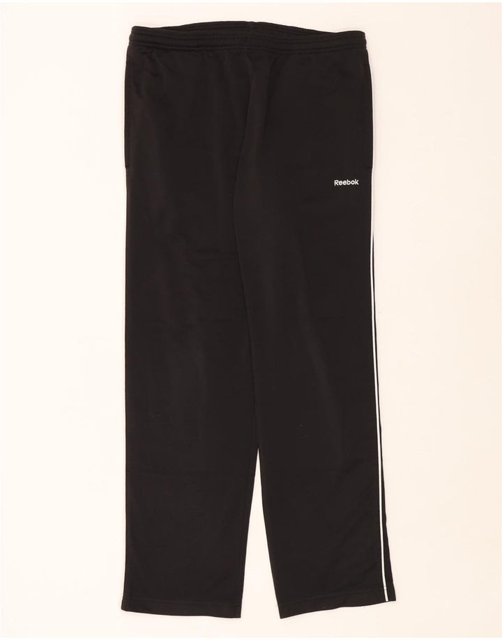 Calça Reebok Mens Treino Pequeno Poliéster Preto