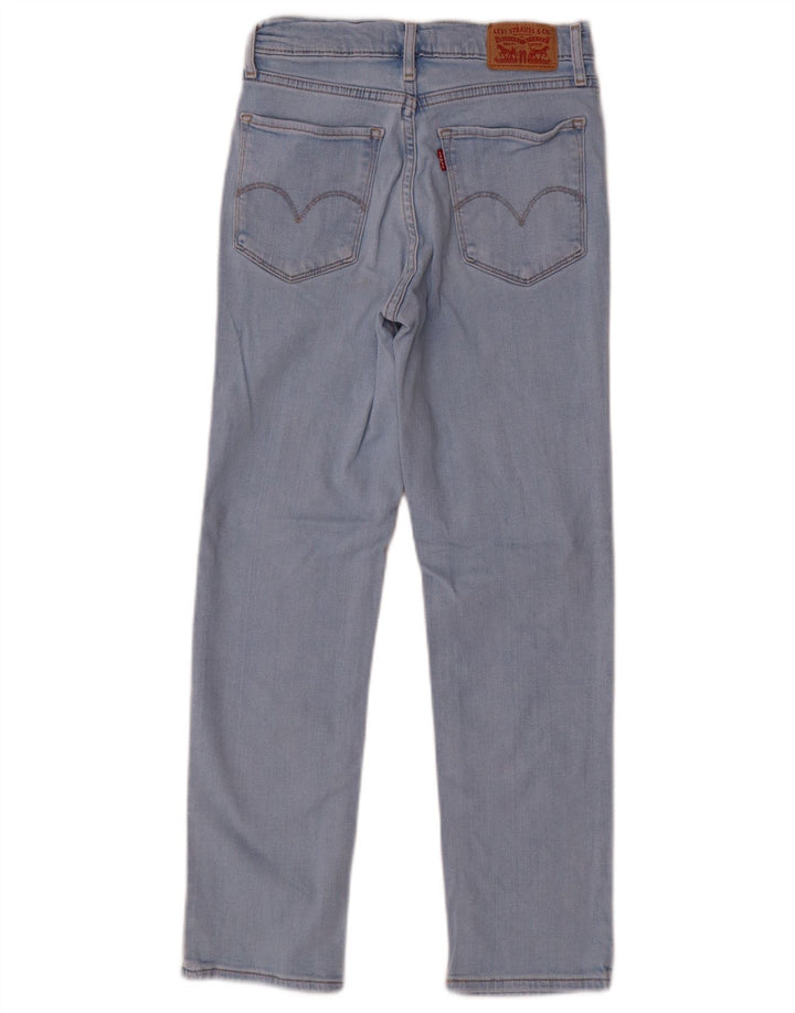 Jeans retos femininos Levi's W25 L26 algodão azul