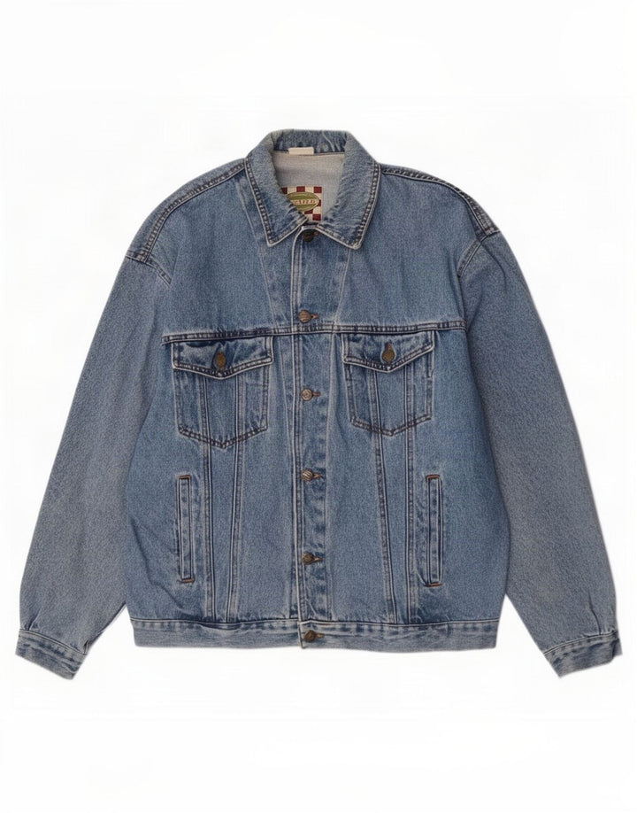 Jaqueta jeans masculina CLARK UK 42 XL azul