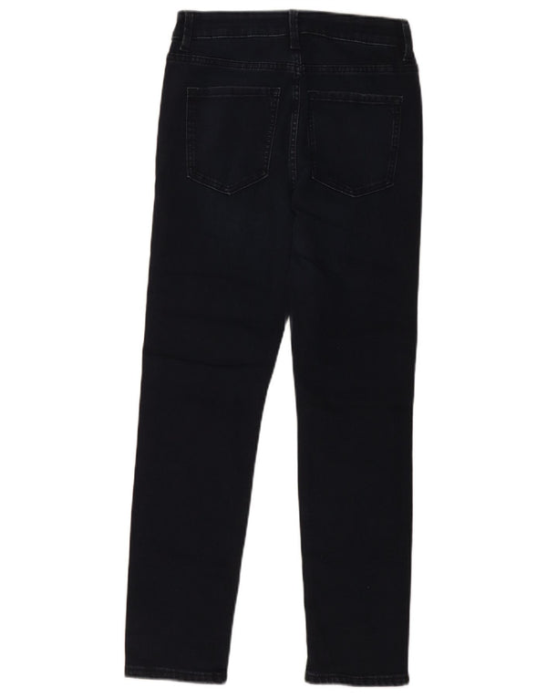 Marks & Spencer Feminino The Lily Slim Jeans Reino Unido 8 Pequeno W26 L27 Azul Marinho