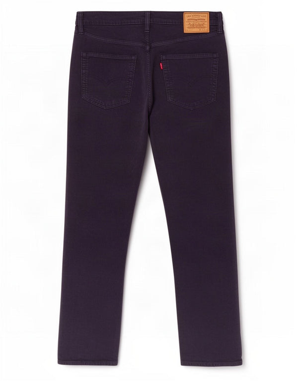 Calça masculina Levi's 511 Slim Corduroy W36 L30 Azul Marinho Algodão