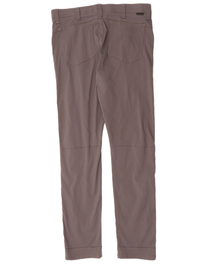 Calça Wrangler Masculina Slim Casual W36 L34 Cinza Nylon