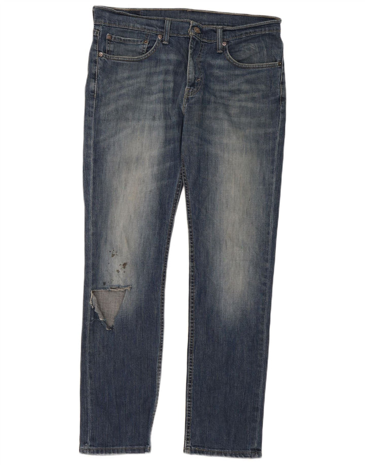 Levi's Mens Slim Jeans W34 L32 Azul
