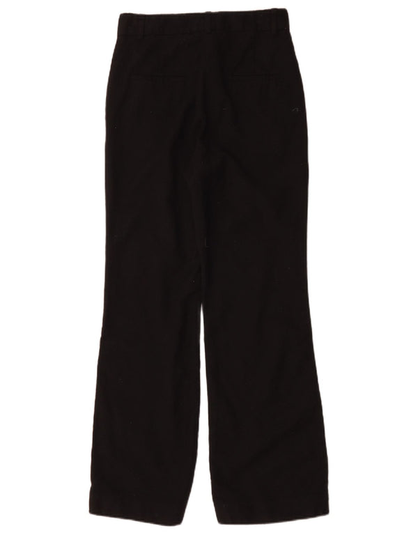 Calça casual feminina de cintura alta Massimo Dutti UE 36 XS W26 L28 preta