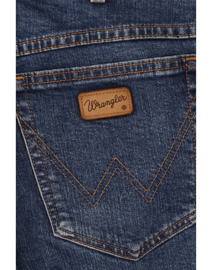 Jeans retos masculinos WRANGLER W34 L30 algodão azul