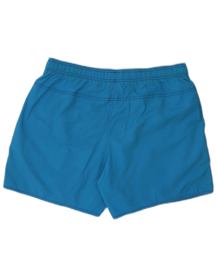 Shorts de natação masculino Adidas grande azul nylon