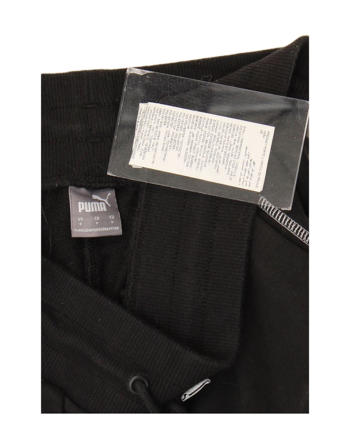 Calça esportiva feminina Puma Cargo Joggers pequeno algodão preto