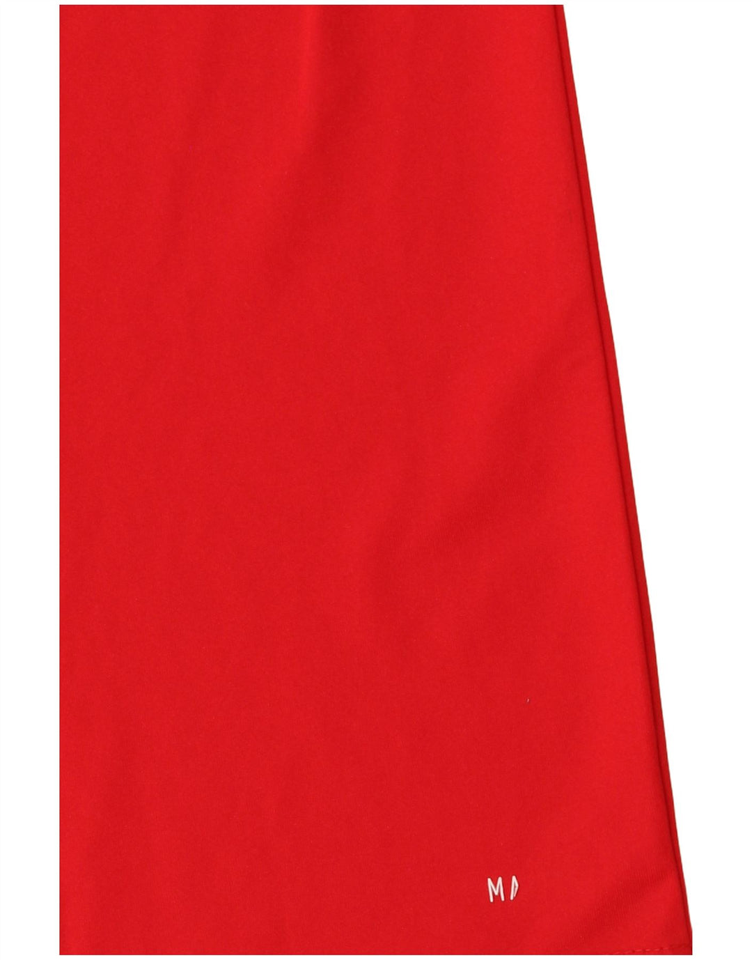 Adidas Mens T-Shirt Top Pequeno Poliéster Vermelho
