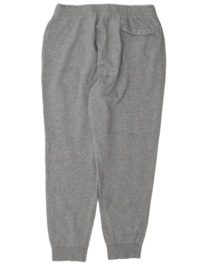 Calça de treino masculina Nike joggers grande algodão cinza