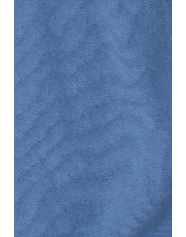 Champion moletom masculino jumper grande algodão azul
