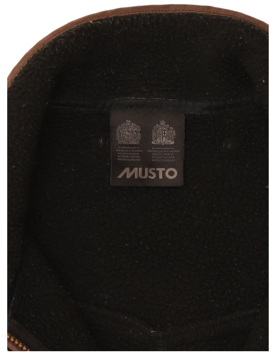 Colete masculino de lã Musto UK 42 XL preto