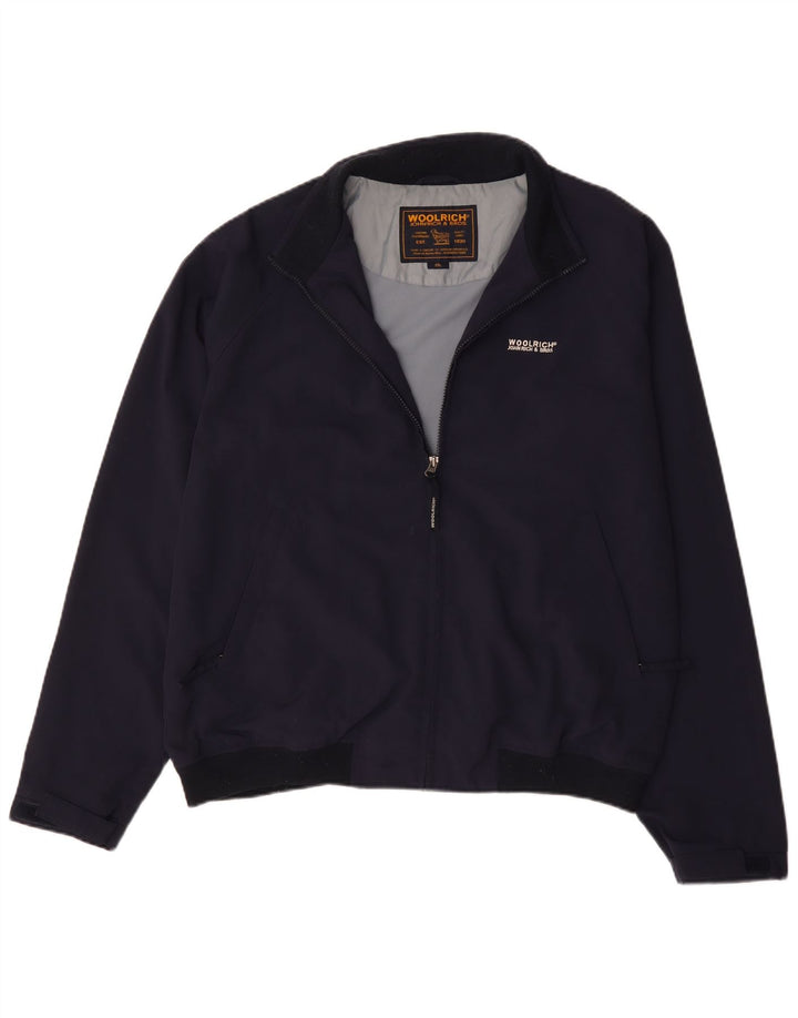 Jaqueta bomber masculina Woolrich UK 44 2XL azul marinho