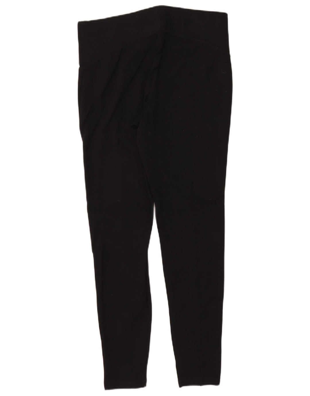Leggings femininas MARKS & SPENCER Reino Unido 14 grandes viscose preta