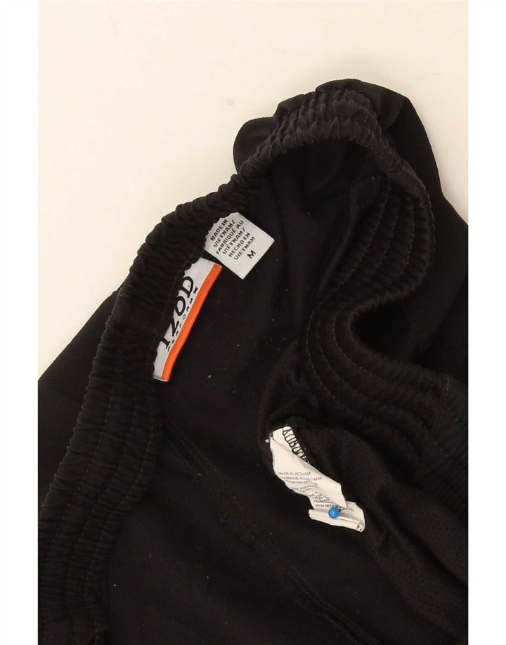 Izod Mens Sport Shorts Médio Poliéster Preto