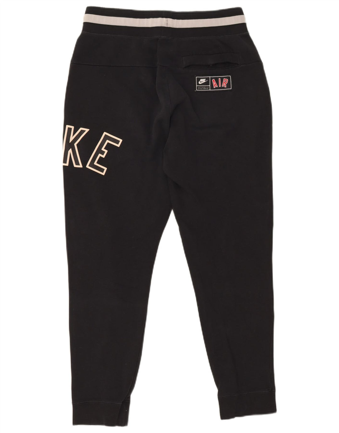 Nike Mens Graphic Calças de treino Joggers Médio Algodão Preto