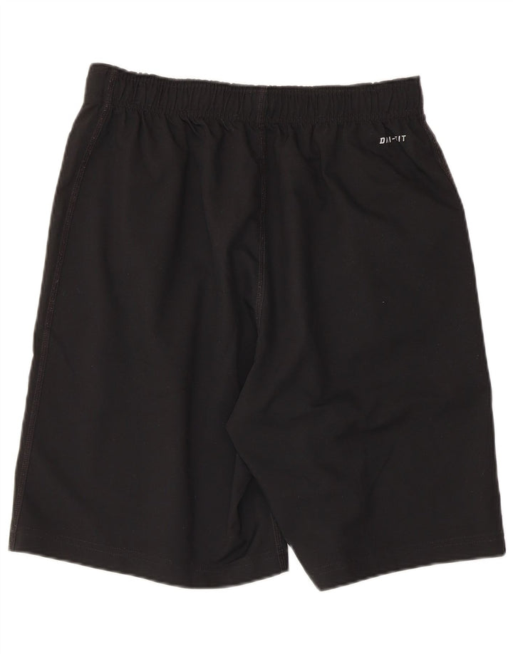 Shorts esportivos masculinos NIKE Dri Fit médio preto