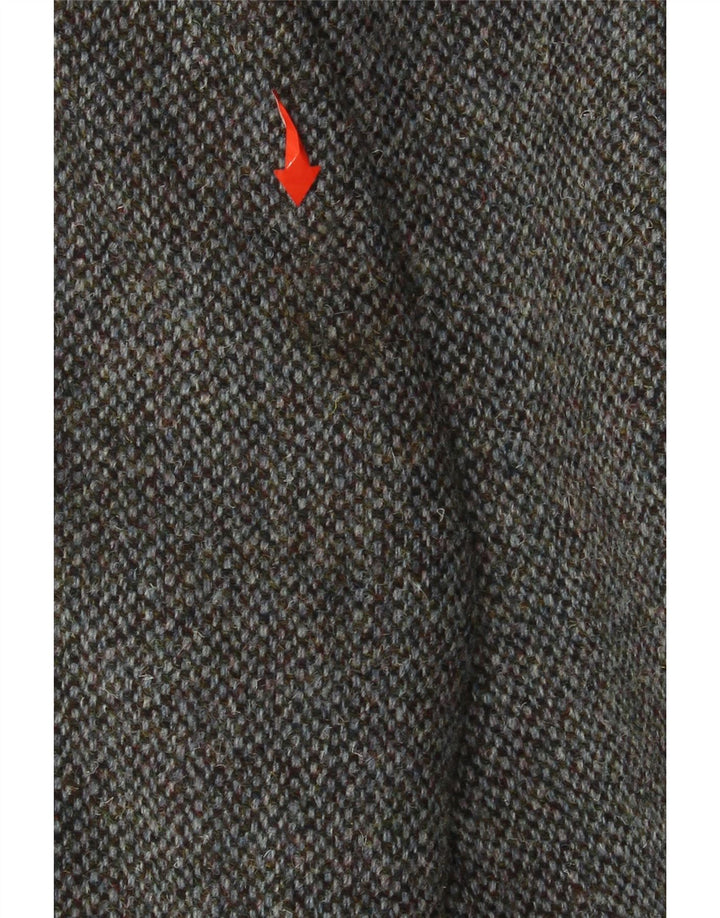 Jaqueta blazer masculina BHS Regular Fit com 2 botões Reino Unido 42 XL cinza nova lã