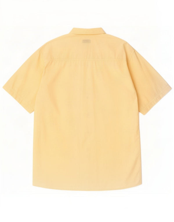Camisa masculina de manga curta Carrera tamanho 43/44 XL amarelo