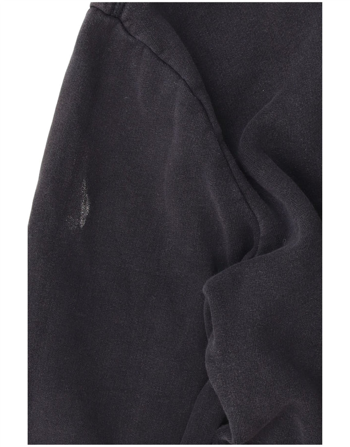 Suéter Superdry masculino com capuz gráfico médio azul marinho algodão