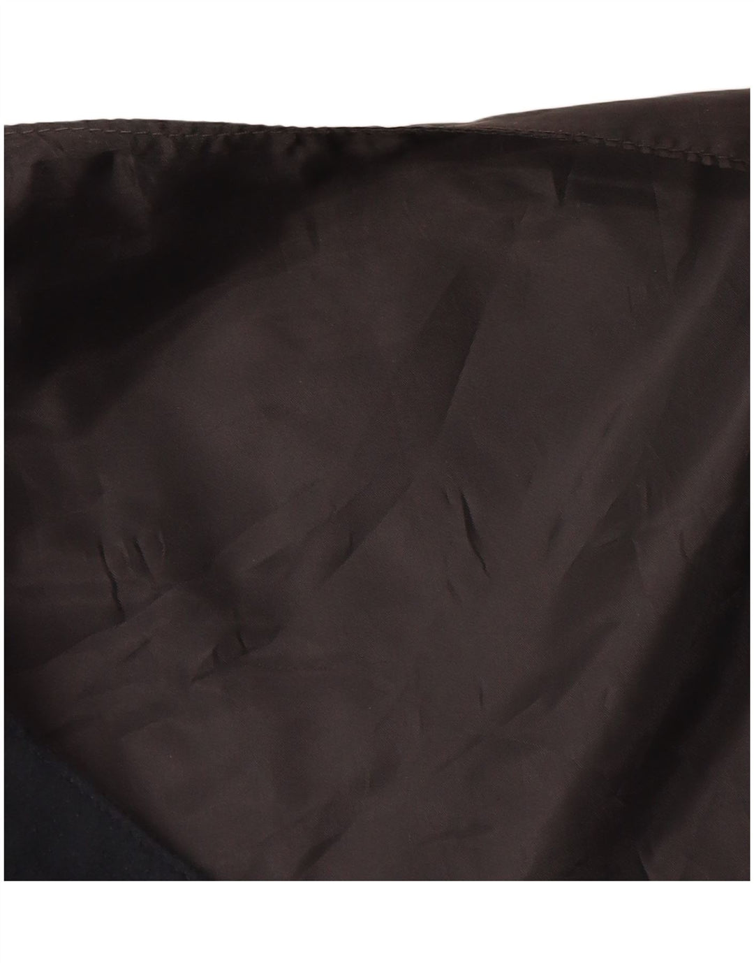 Colete vintage masculino de camurça médio azul marinho