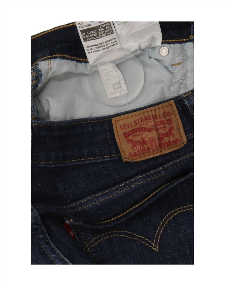 Jeans feminino Bootcut Levi's W28 L30 azul algodão