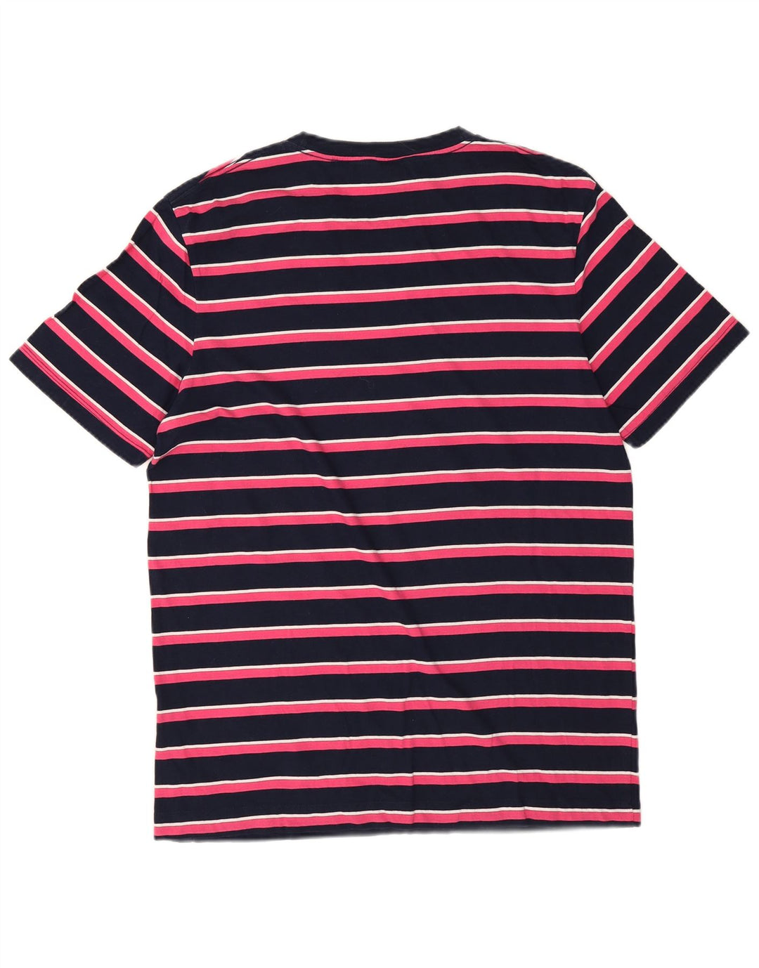 Camiseta masculina Scotch & Soda Top médio listrado azul marinho