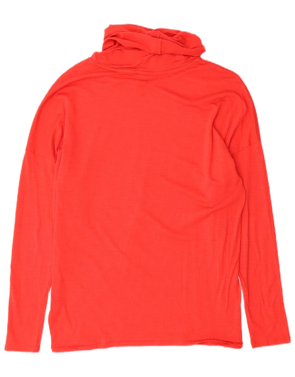 Nike Mens Dri Fit Top Manga Longa Lã Vermelha Média