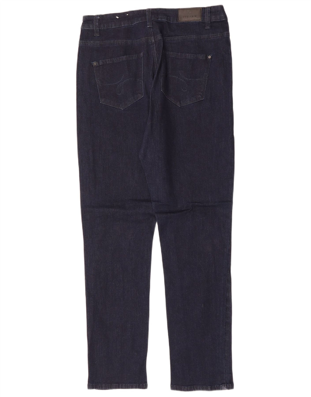 Jeans JIGSAW feminino slim UK 14 grande W32 L31 azul marinho