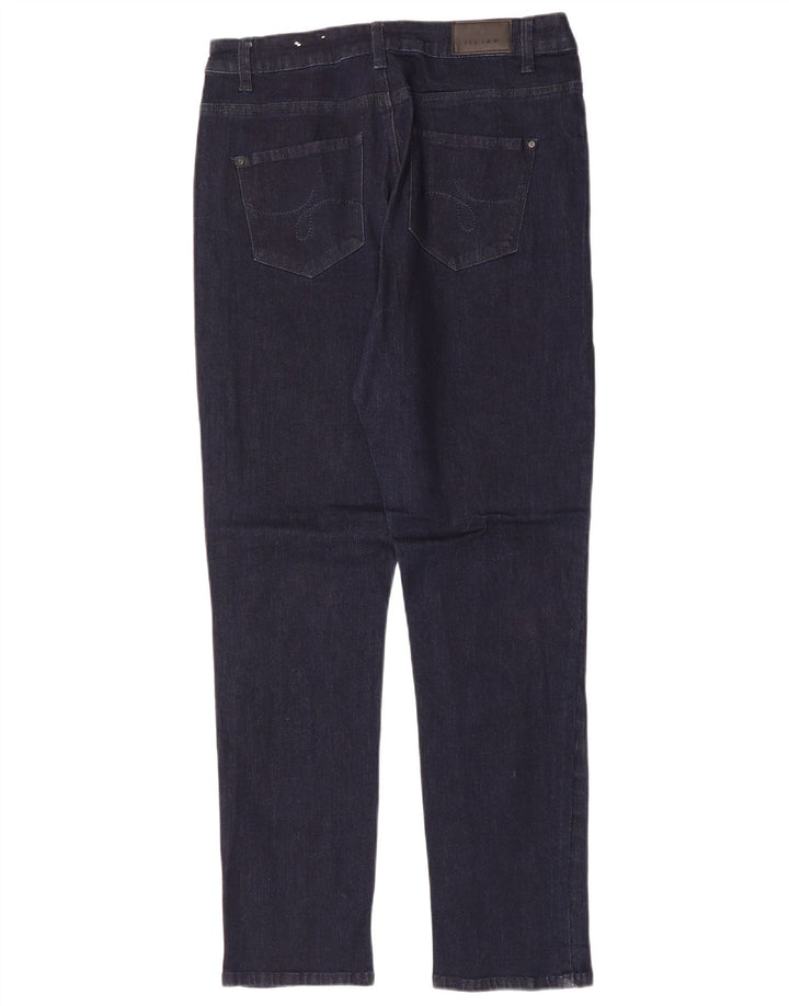 Jeans JIGSAW feminino slim UK 14 grande W32 L31 azul marinho