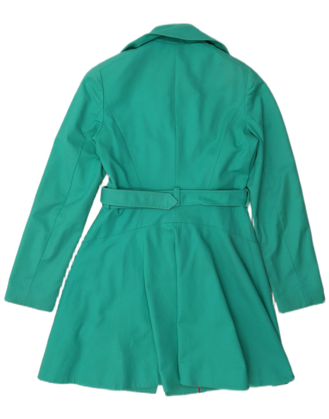 Trench coat feminino Ted Baker tamanho 2 pequeno algodão verde