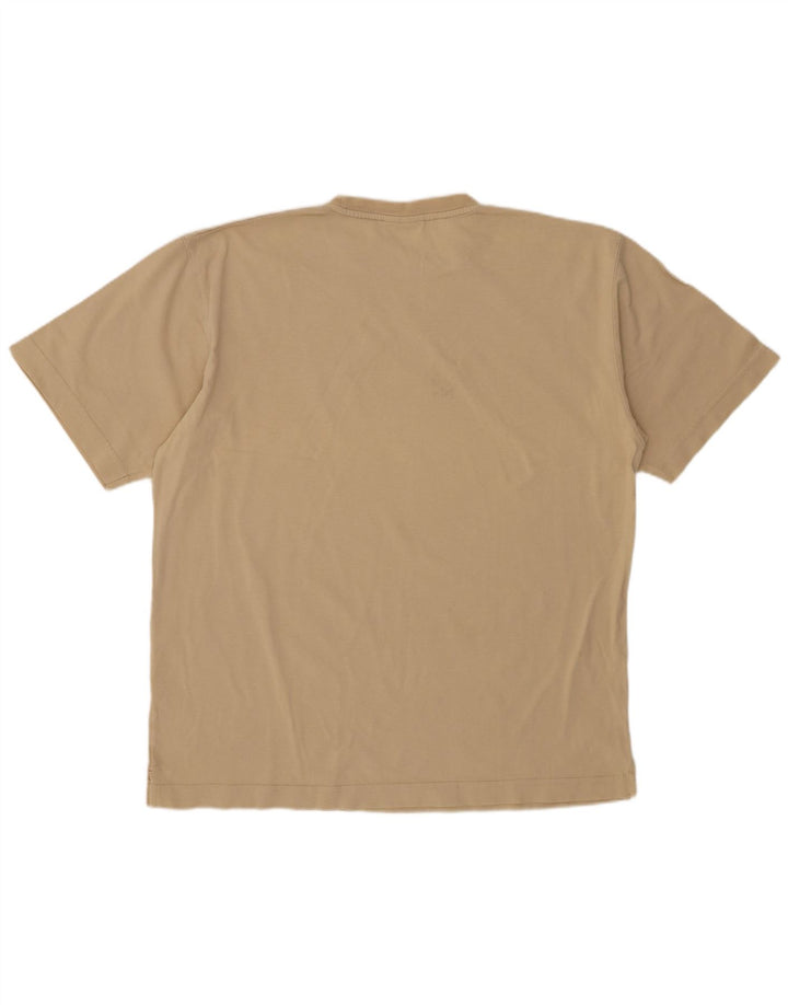 Camiseta masculina ASICS Top XL algodão bege