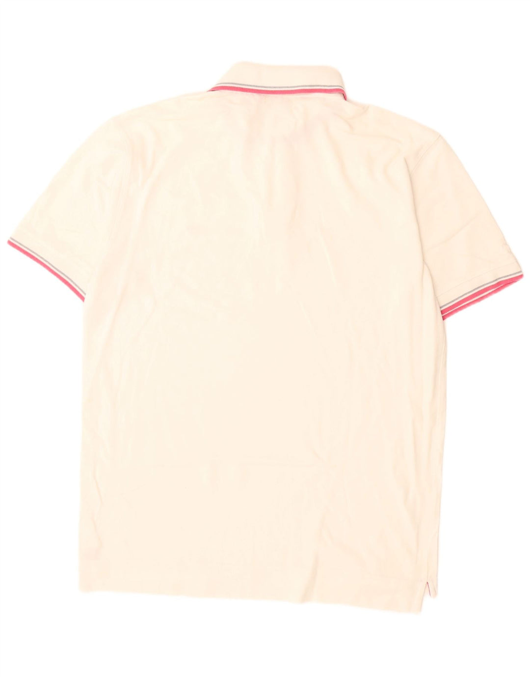 Camisa polo masculina Gas XL algodão branco