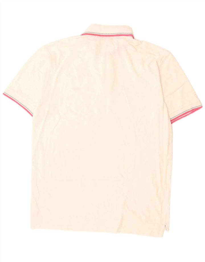 Camisa polo masculina Gas XL algodão branco