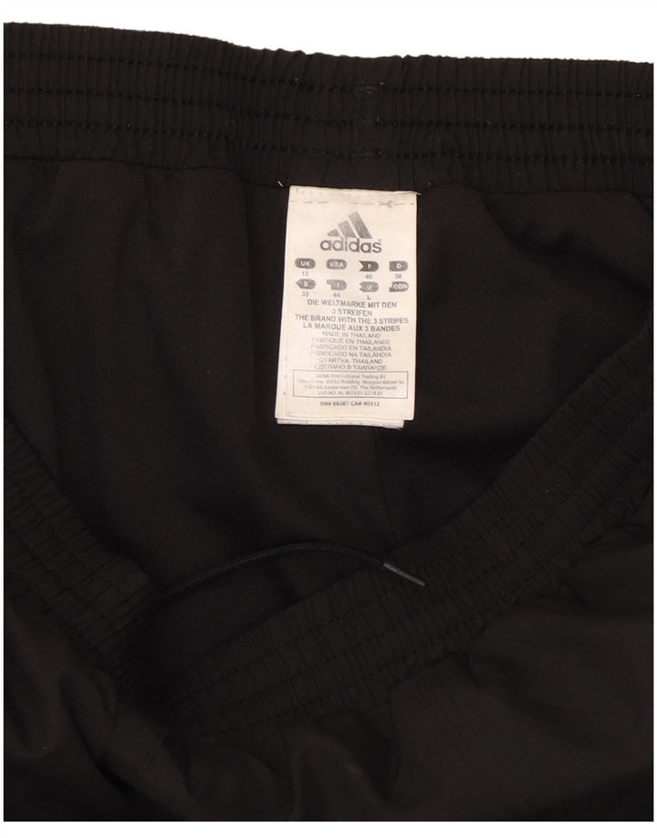 Calça Adidas Climalite Feminina UK 12 Médio Preto Poliéster