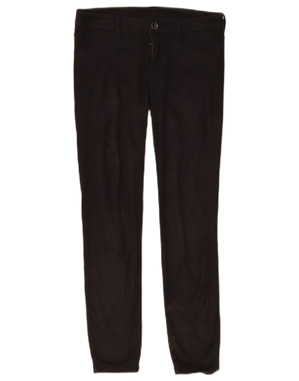 Calças skinny casuais para meninas Benetton 13-14 anos W28 L25 pretas