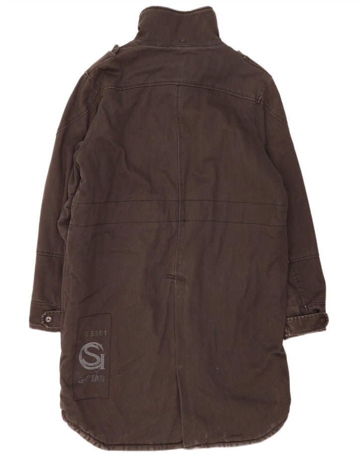 Jaqueta Parka masculina G-Star UK 42 XL algodão cinza
