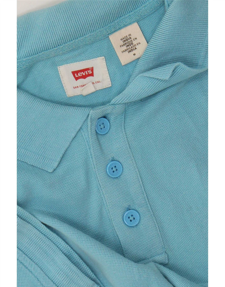 Camisa polo masculina Levi's azul médio