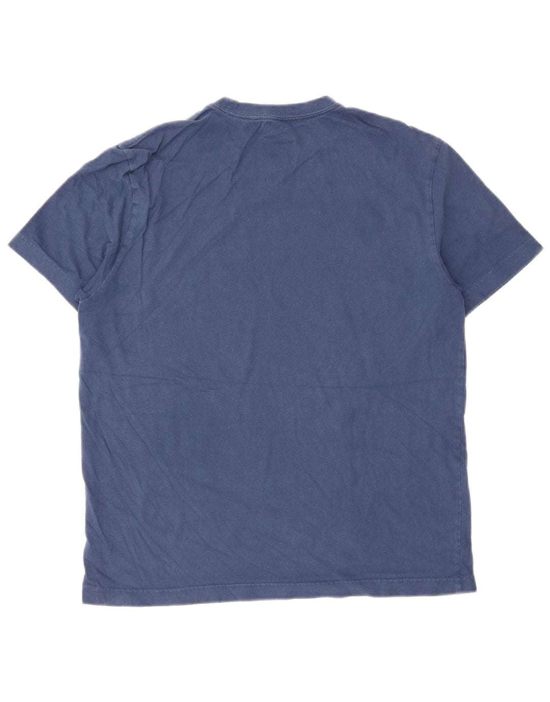 Camiseta gráfica masculina Hurley Top médio algodão azul marinho