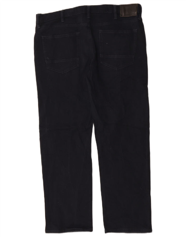 Jeans retos masculinos Marks & Spencer W36 L29 algodão azul marinho