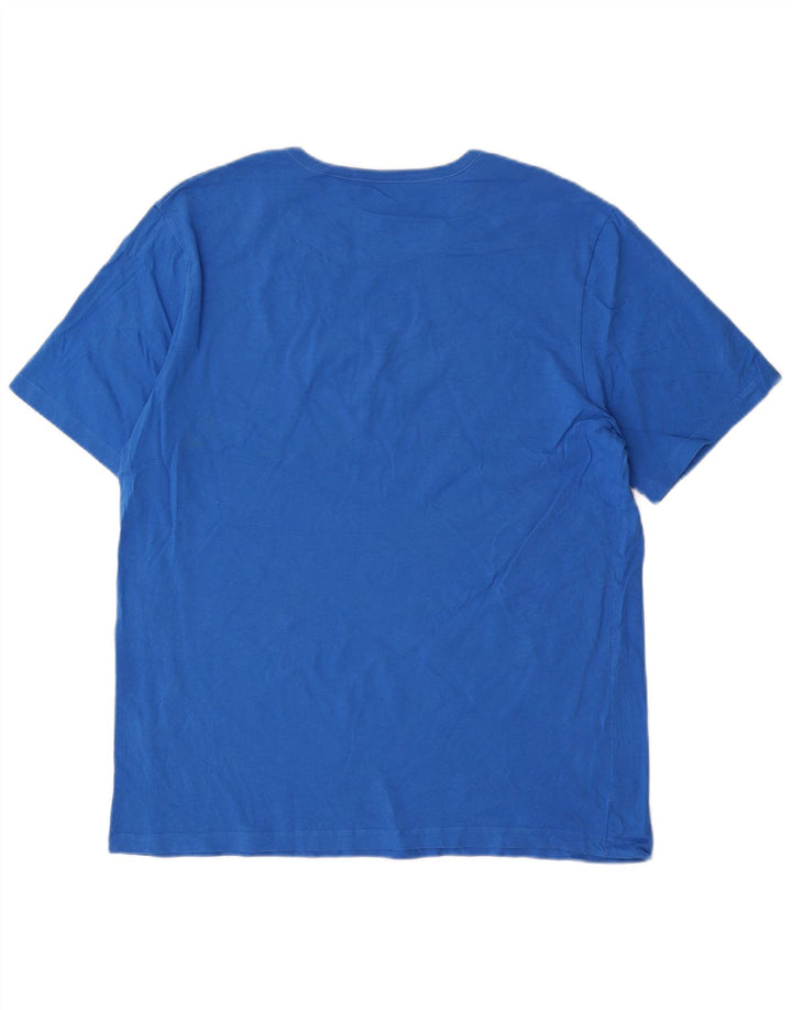 Camiseta masculina Hugo Boss XL azul