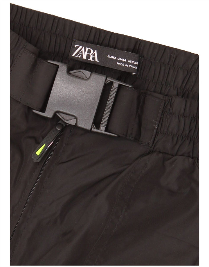 Calça cargo feminina Zara Joggers médio W28 L27 preta