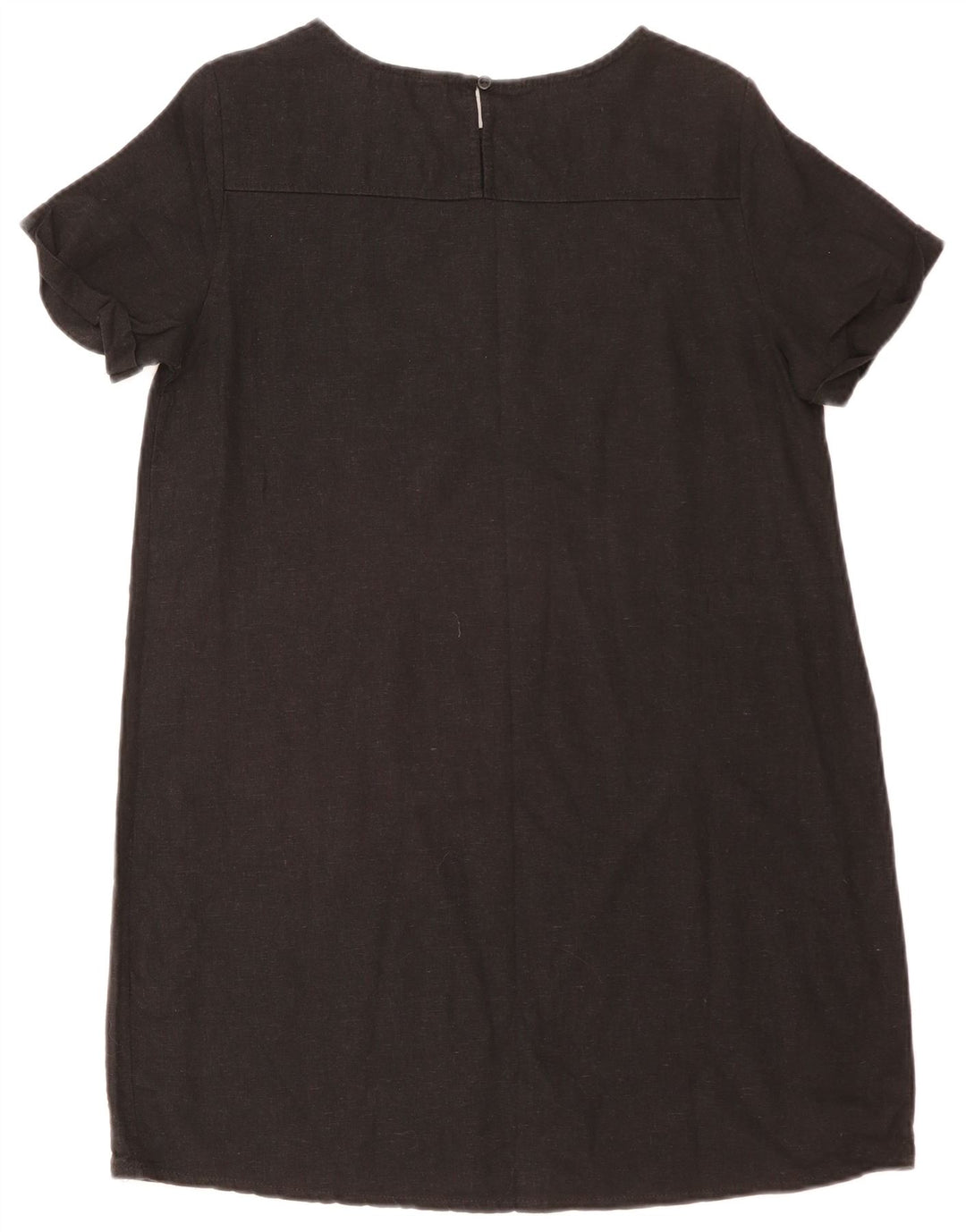 Vestido Lipsy Feminino UK 12 Médio Linho Preto