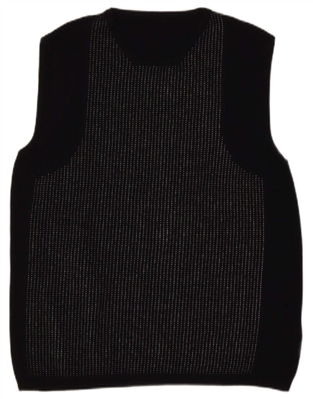 Regata feminina vintage com colete UK 14 grande preta