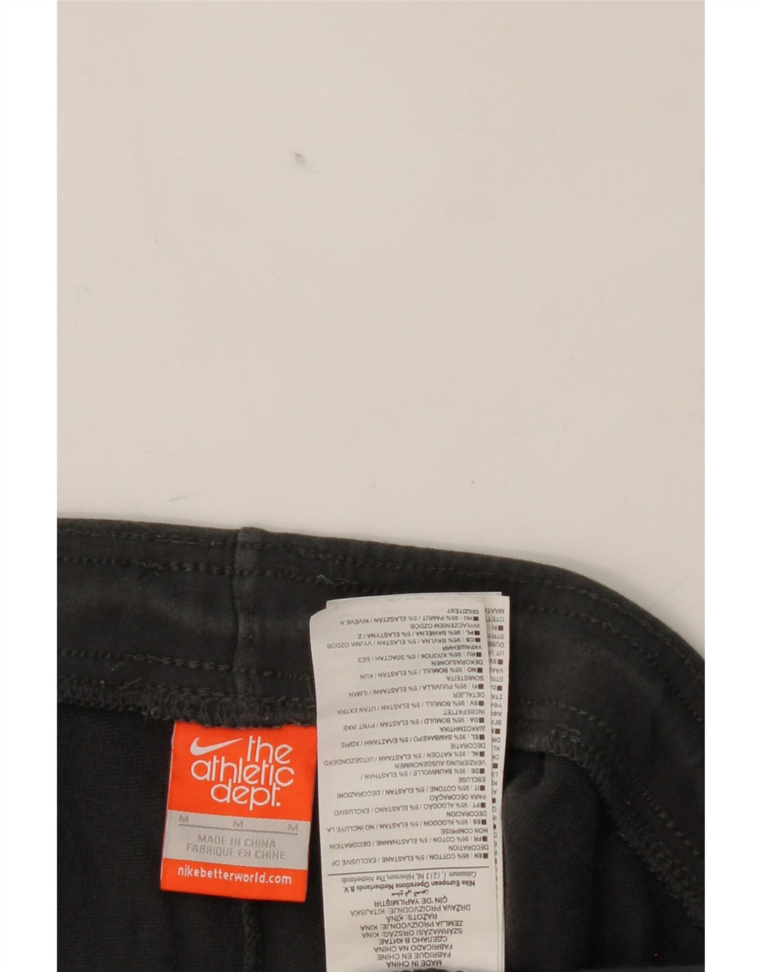 NIKE Mens Tracksuit Trousers Joggers Medium  Black Cotton Vintage Nike and Second-Hand Nike from Messina Hembry 
