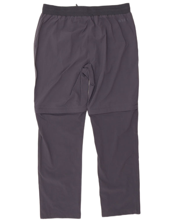 Calças de caminhada femininas Mountain Warehouse UK 18 XL W36 L30 azul marinho