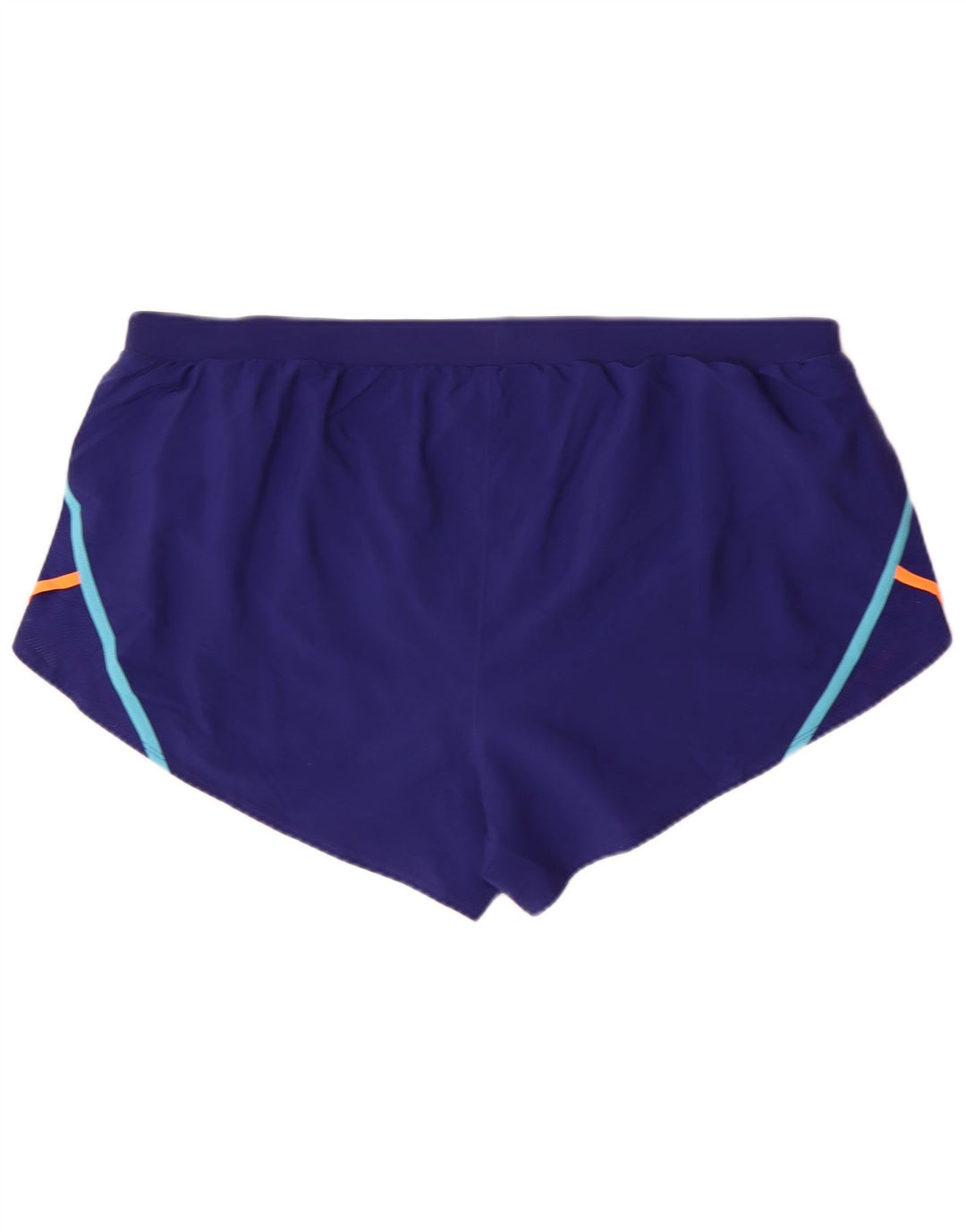 Shorts esportivos femininos Under ARMOUR Heat Gear UK 22 3XL azul marinho poliéster