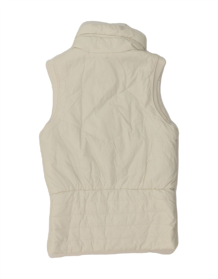 DIESEL Girls Padded Gilet 11-12 Years XL White Nylon Vintage Diesel and Second-Hand Diesel from Messina Hembry 