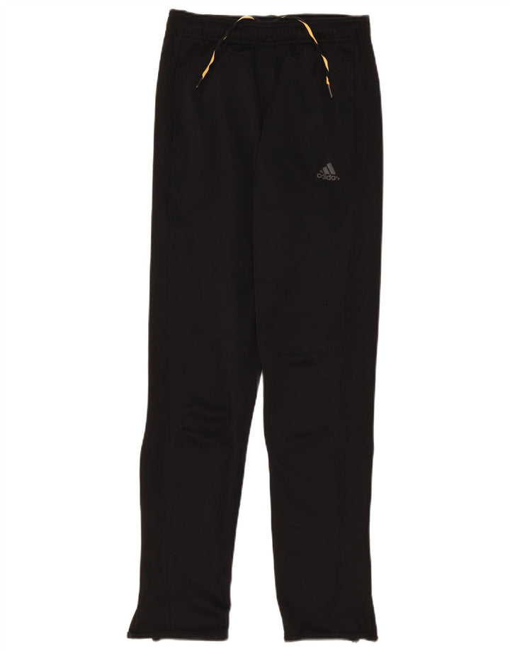 Calças de treino Adidas Boys Climalite 13-14 anos preto poliéster