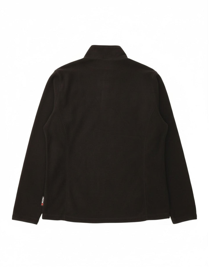 HELLY HANSEN Suéter masculino de lã com zíper e gola 2XL poliéster preto